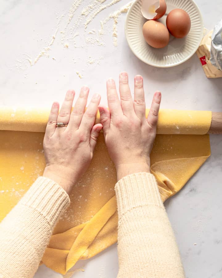 Image showcasing How to make pasta • fedetheclumsychef.com